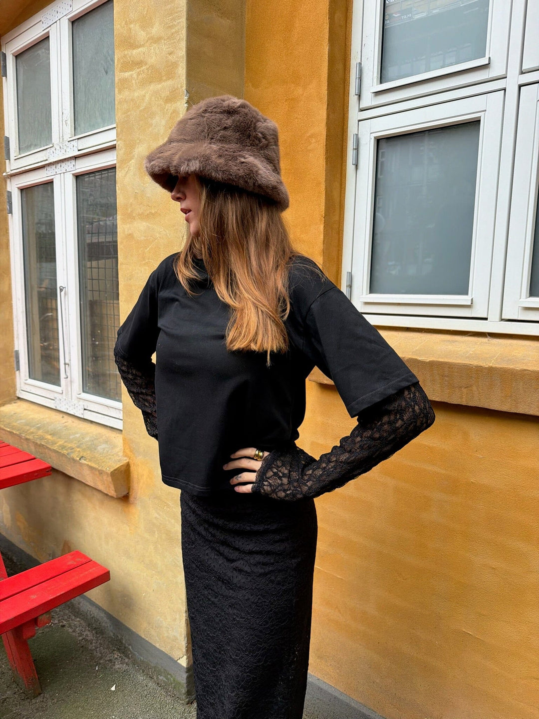 Dear Molly - Karen Blouse - Black Bluser 