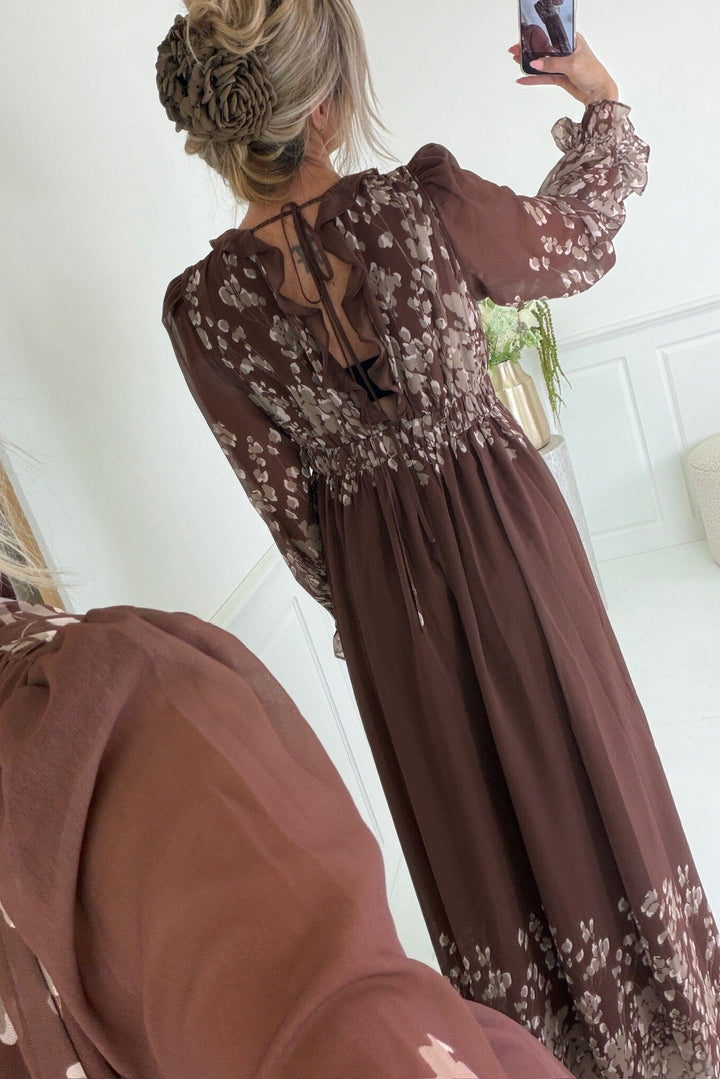 Dear Molly - Sama Dress - Brown / Taupe Kjoler 