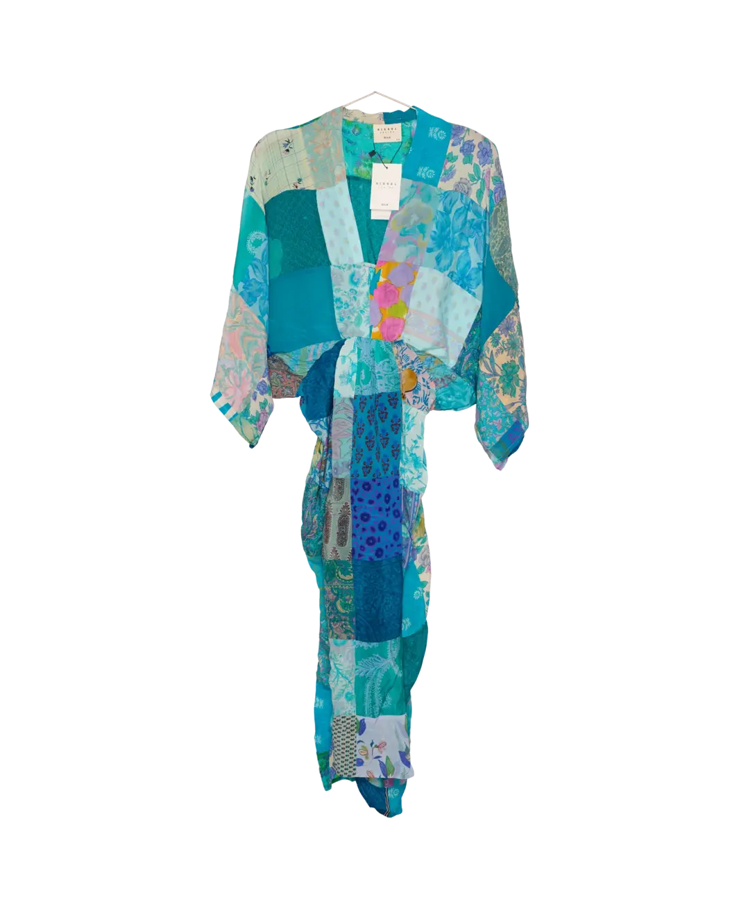 Sissel Edelbo - Juno SILK Patchwork Dress SE 1586-3 - No. 508