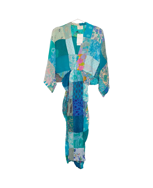 Sissel Edelbo - Juno SILK Patchwork Dress SE 1586-3 - No. 508