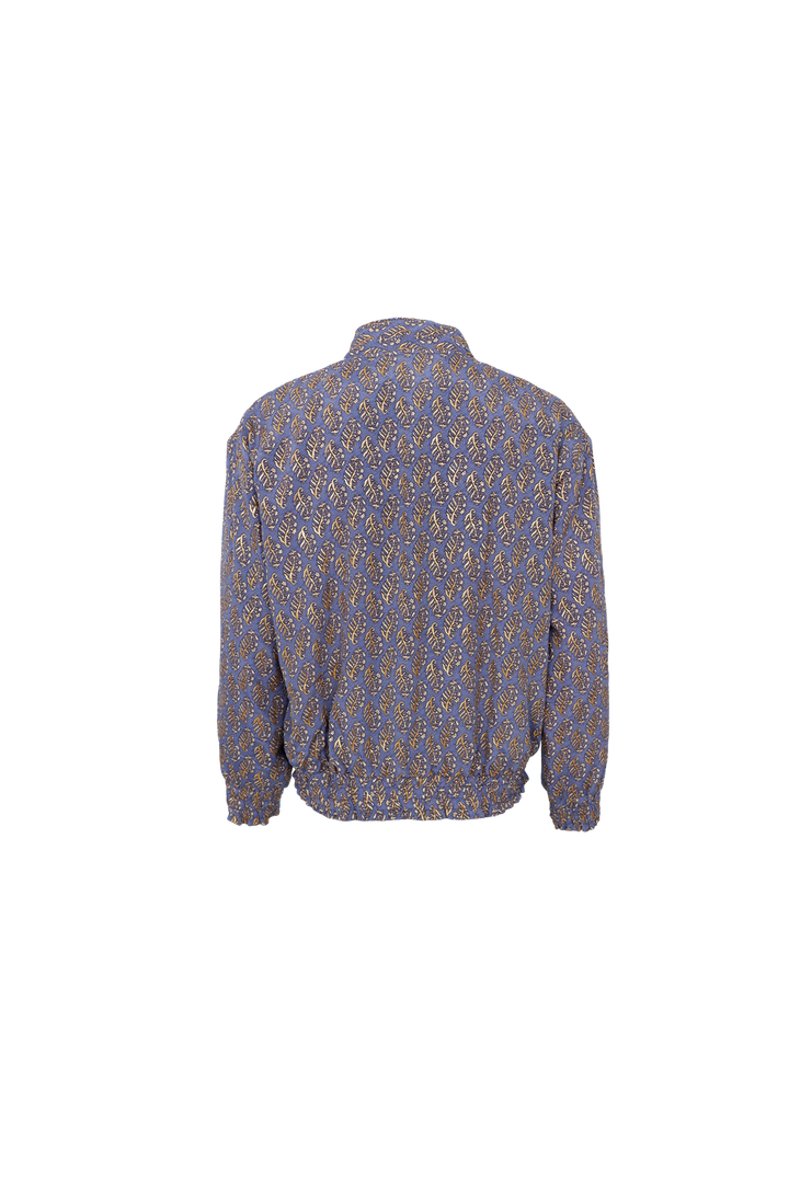 Black Colour - Bcluna Reversible Bomber Jacket 39235 - Blue Mist