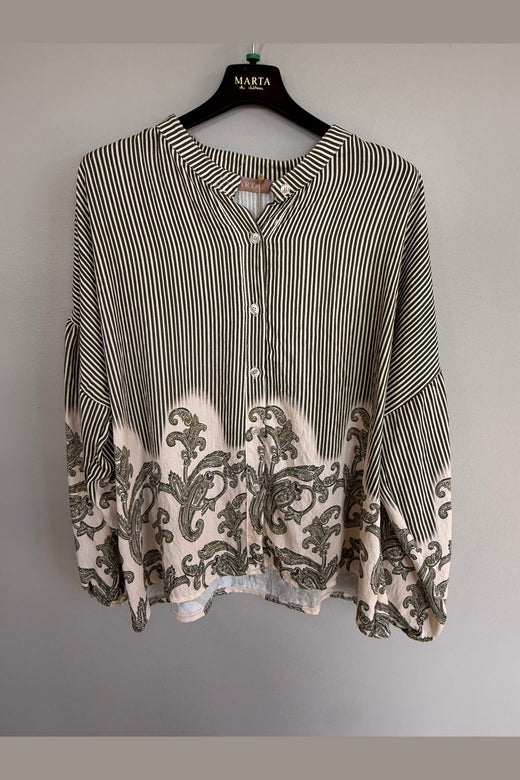 Marta Du Chateau - Mdcsequoia Shirt 8597 - Military4602Tpe
