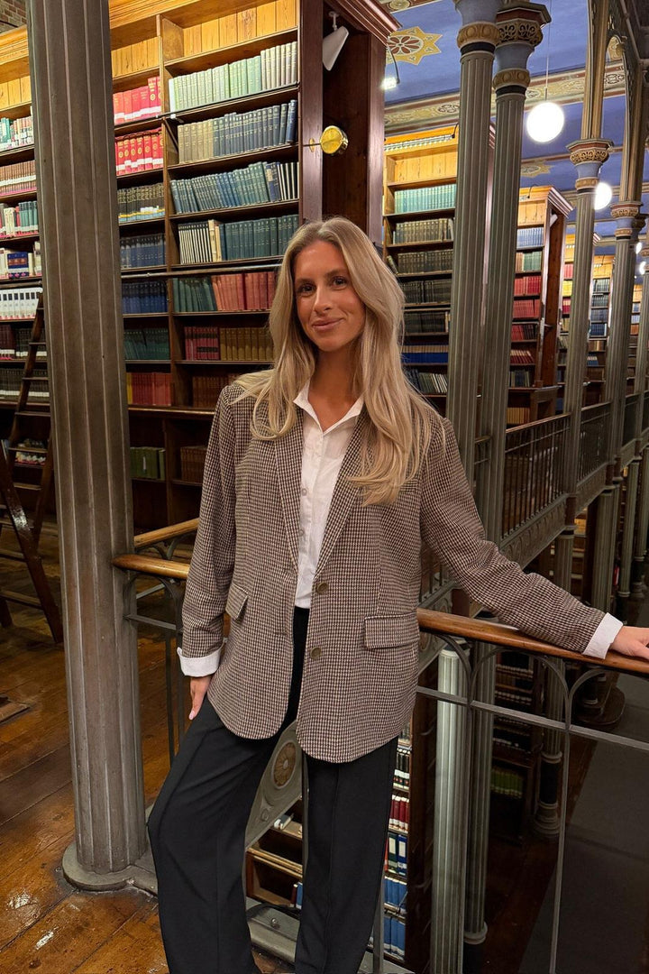 BYIC - Signatureic Blazer A23986 - Brown Checks Blazere 