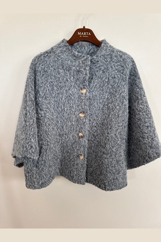 Marta Du Chateau - Mdcriviera Jacket 248370W - Grigio Scuro