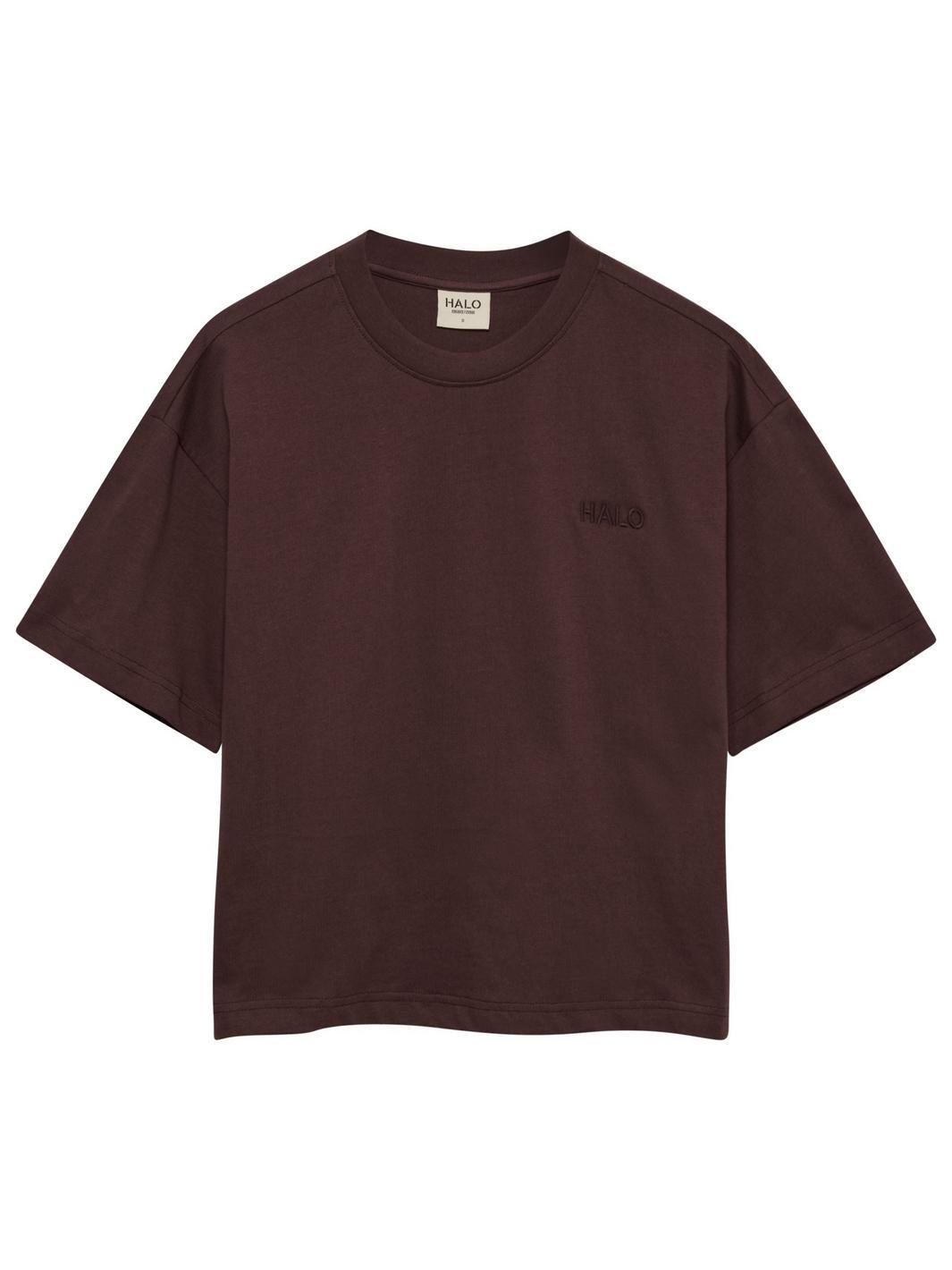 Halo - Women Logo T-Shirt 231880 - 8415 - Bitter Chocolate T-shirts 