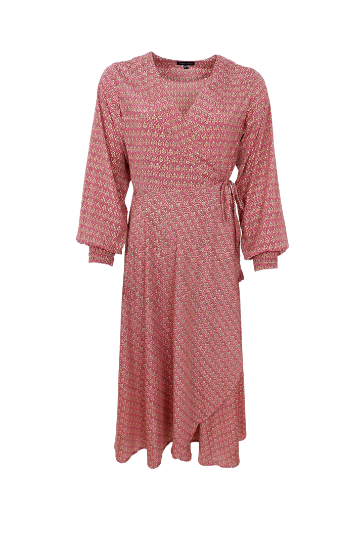 Black Colour - Bcluna Wrap Dress 39212 - Indie Berry