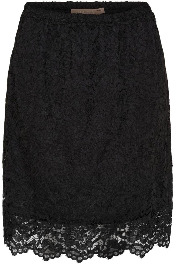 Marta Du Chateau - Mdcgeyser Skirt 7653 - Black