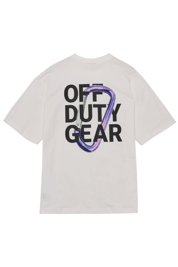 Halo - Graphic Boxy T-Shirt 230418 - 9518 - Marshmallow/Silver/Astral Aura