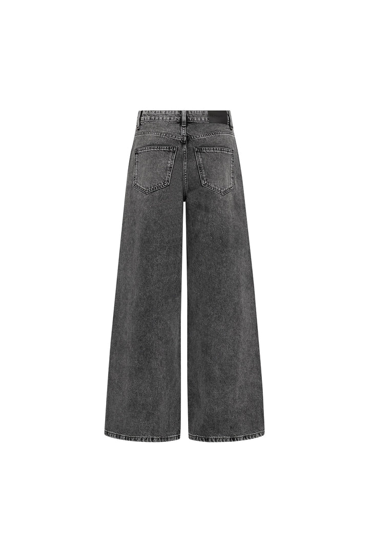 Co´Couture - Vickycc Stone Wide Jeans 500469 - 65001 - Black