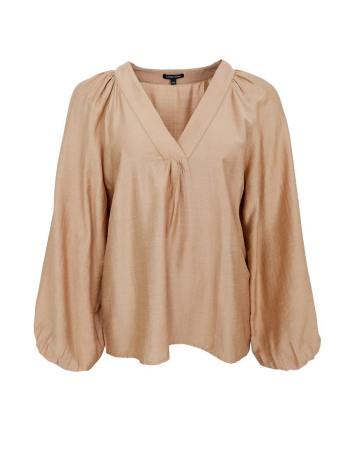 Black Colour - Bcluisa Raglan Blouse 40917 - Caramel