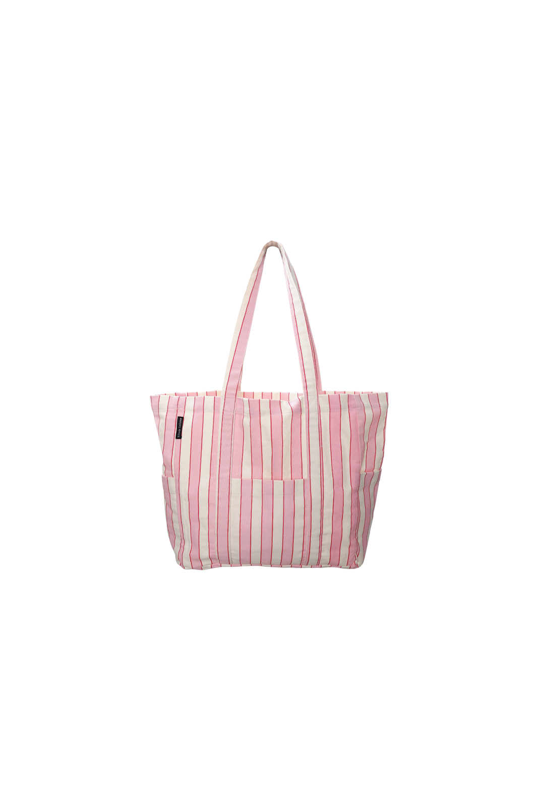 Black Colour - Bcnella Canvas Bag 9377 - Rose Stripe