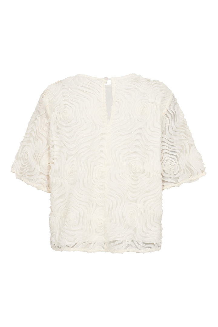 Co´Couture - Giovannacc Ss Blouse 500572 - 10002 - Off-White