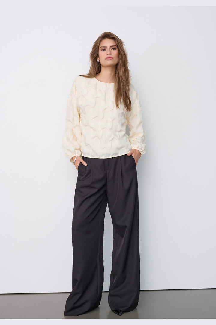 Co´Couture - Feroncc Structure Blouse 500633 - 10002 - Off-White