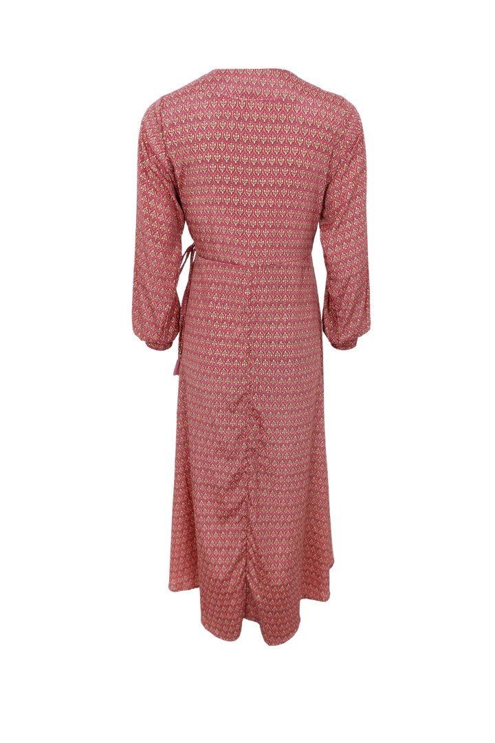 Black Colour - Bcluna Wrap Dress 39212 - Indie Berry