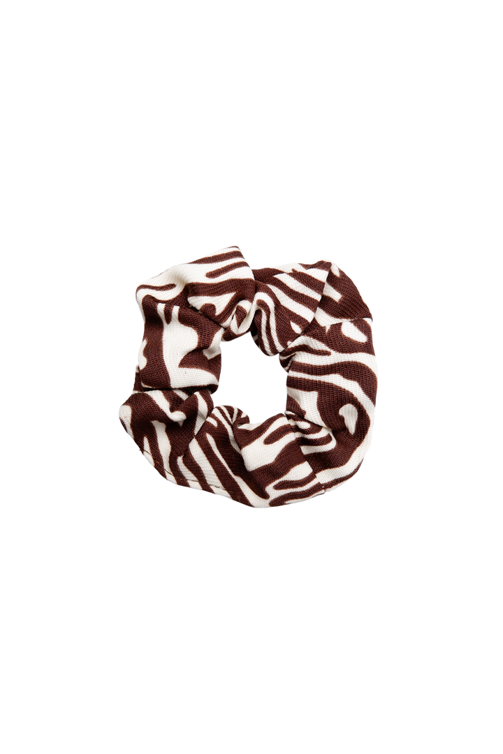 Black Colour - Bcrhy Scrunchie 6864 - Zebra