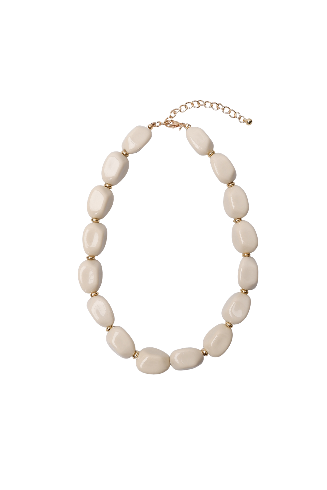 Black Colour - Bcminelli Necklace 4557 - Cream
