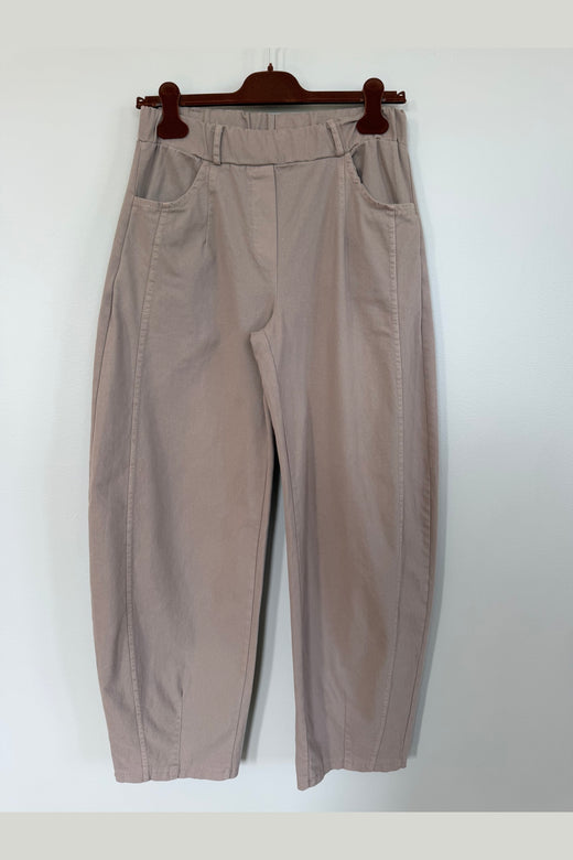 Marta Du Chateau - Mdcpeonia Pants 70181 - Fango