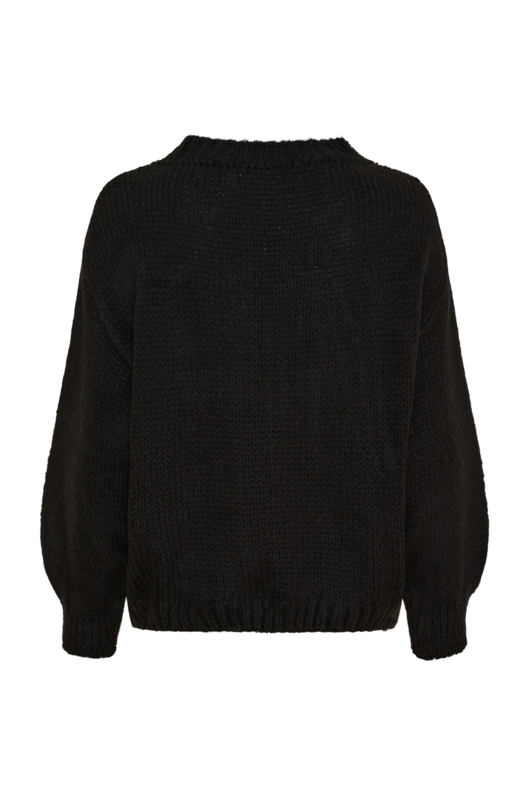 Marta Du Chateau - Mdctulip Knit 9580 - Black