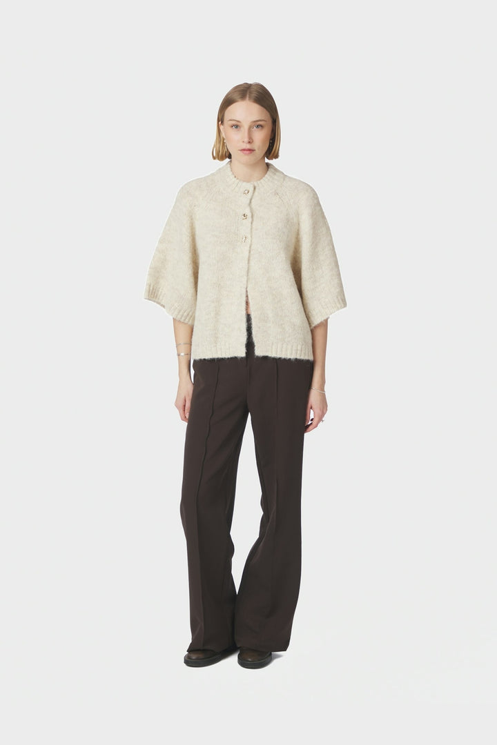 Neo Noir - Benuta Fluffy Knit Cardigan 165816 - 124 - Ivory
