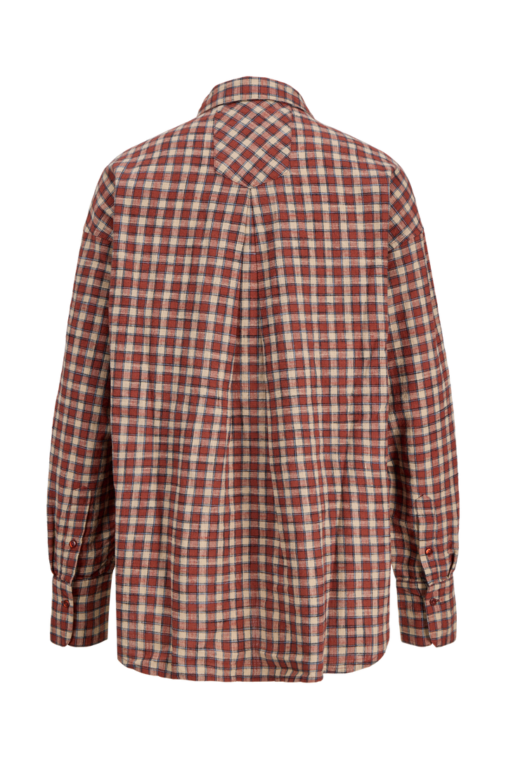 Jjxx - Jxjamie Flannel Detail Shirt - 5031556 Picante Checks