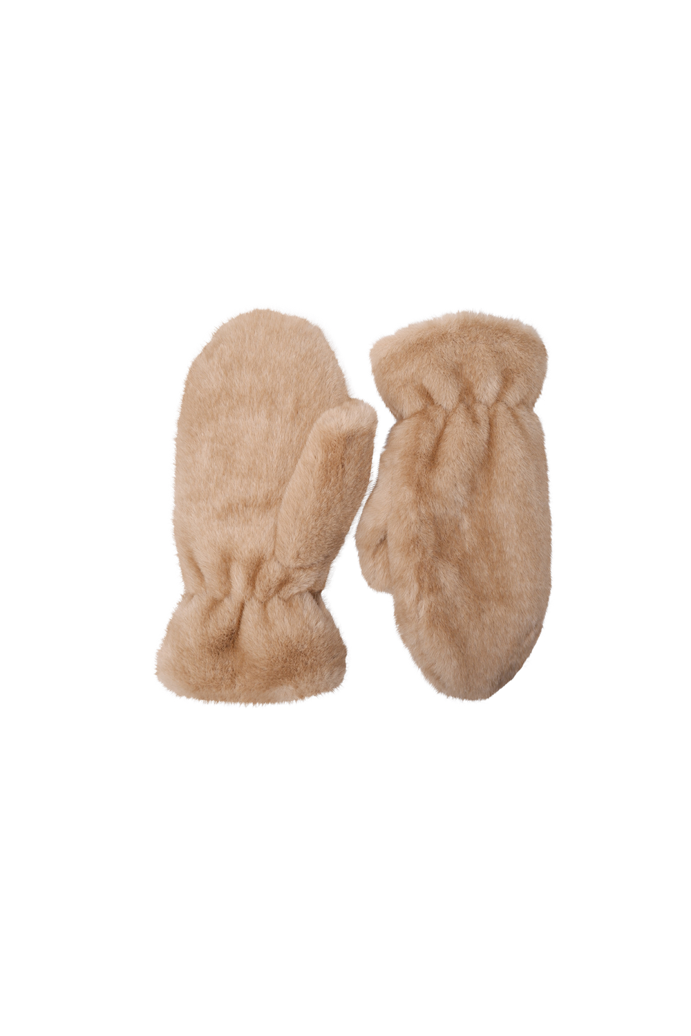 Black Colour - Bcrikkeline Mittens 8030 - Camel