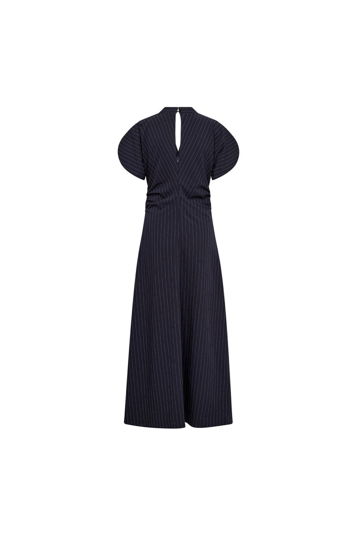 Co´Couture - Licacc Pin Gathering Dress 500501 - 40007 - Navy