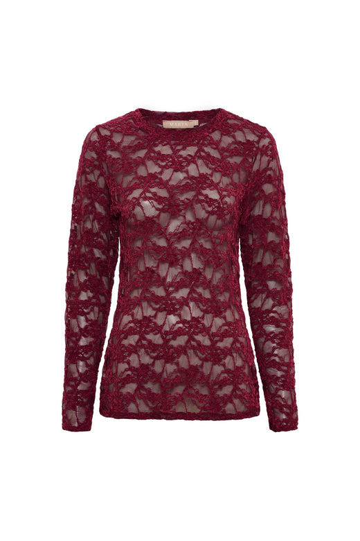 Marta Du Chateau - Mdcprimula Ls Tee 8941 - Bordeaux