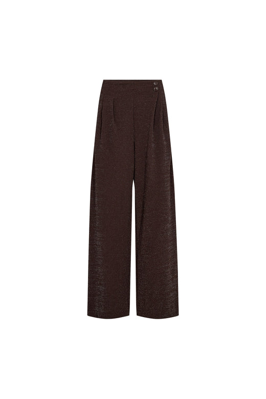 Co´Couture - Esticc Pleat Pant 500550 - 20016 - Bison
