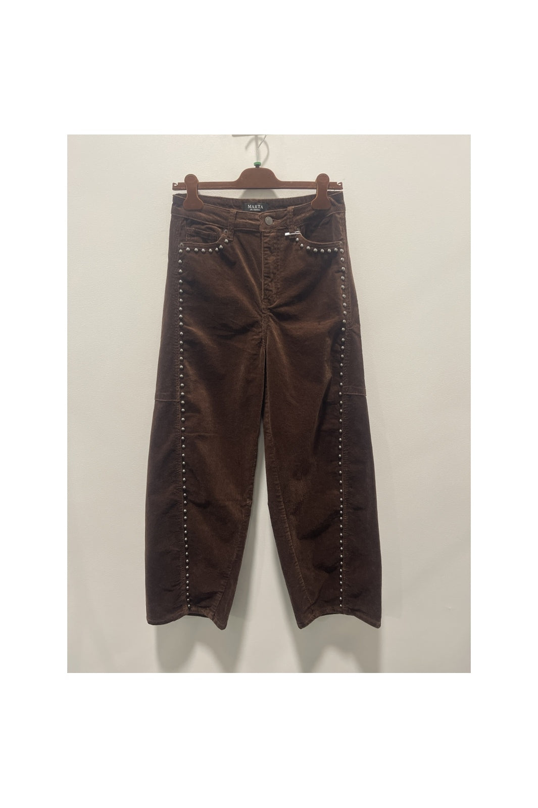 Marta Du Chateau - Mdcwanda Jeans MDC233-2566 - Corduroy Choco