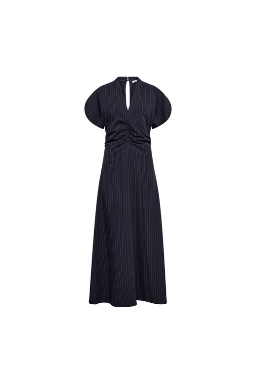 Co´Couture - Licacc Pin Gathering Dress 500501 - 40007 - Navy