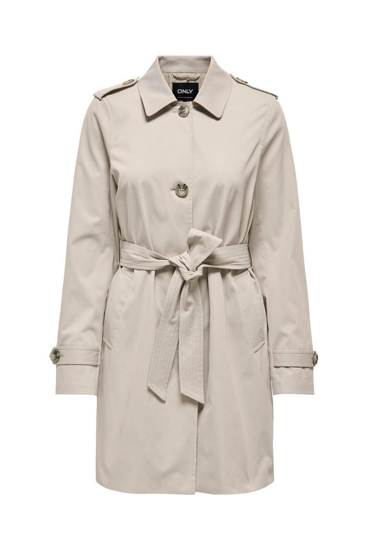 Only - Onldisa Life Sb Trenchcoat Cc - 4960264 Island Fossil