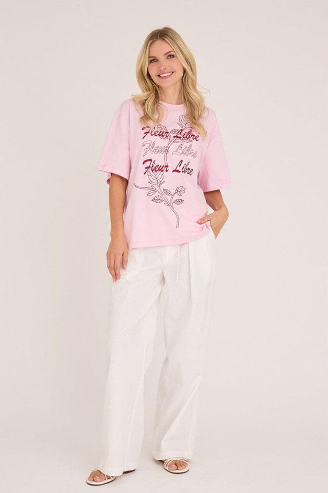 A-View - Best Libre Tee AV8121 - 255 - Rose/Red