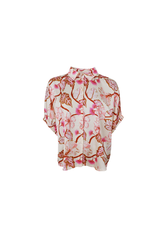 Black Colour - Bczelene Shirt Blouse 41155 - Coral