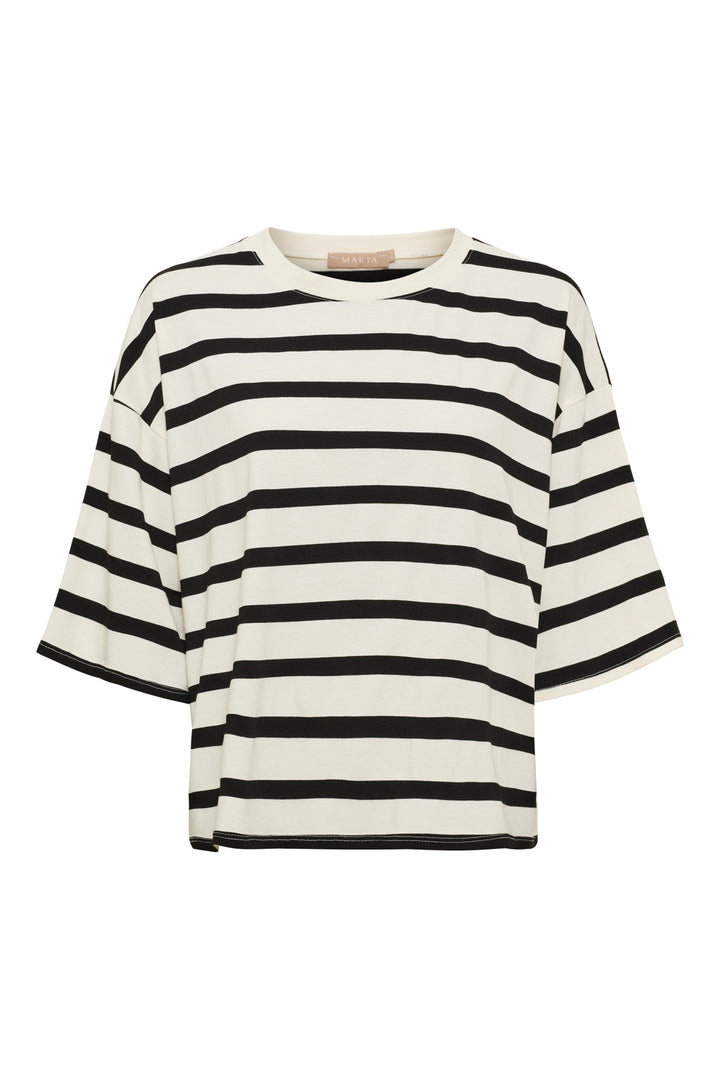 Marta Du Chateau - Mdcsage Tee 8577 - Black