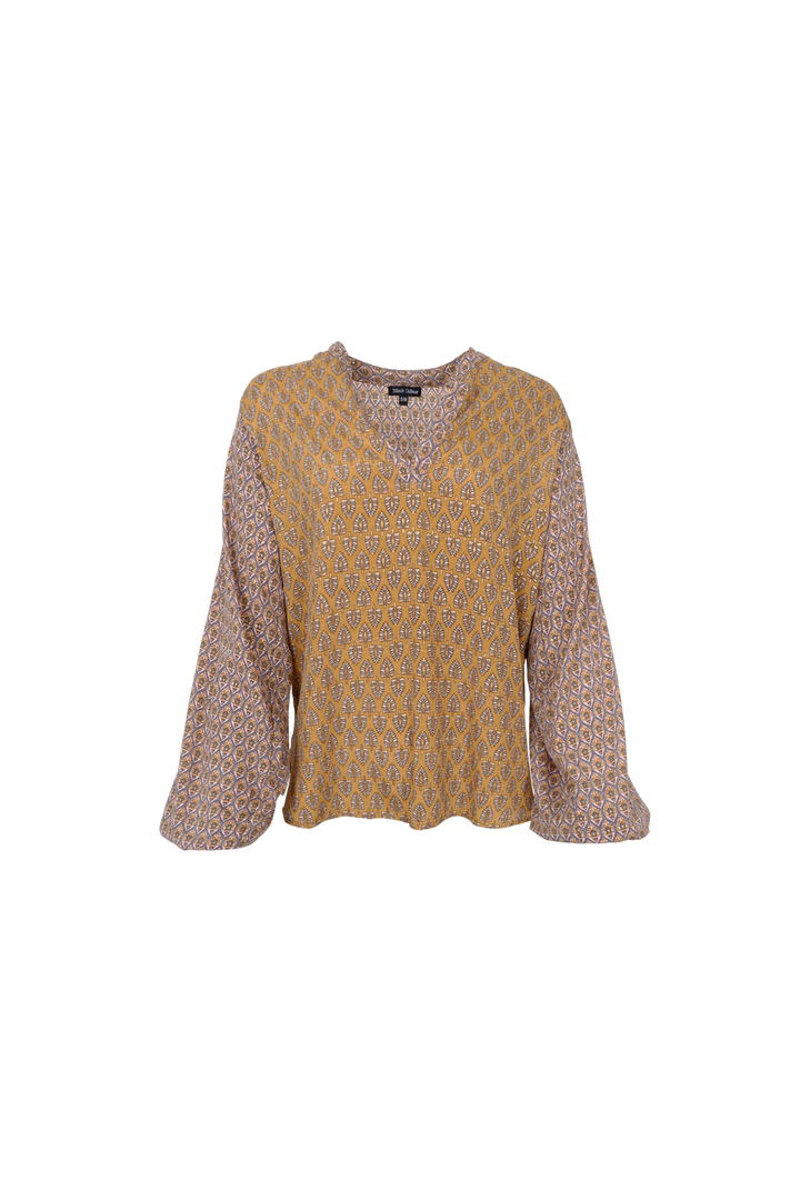 Black Colour - Bcluna Blouse 39232 - Golden Multi