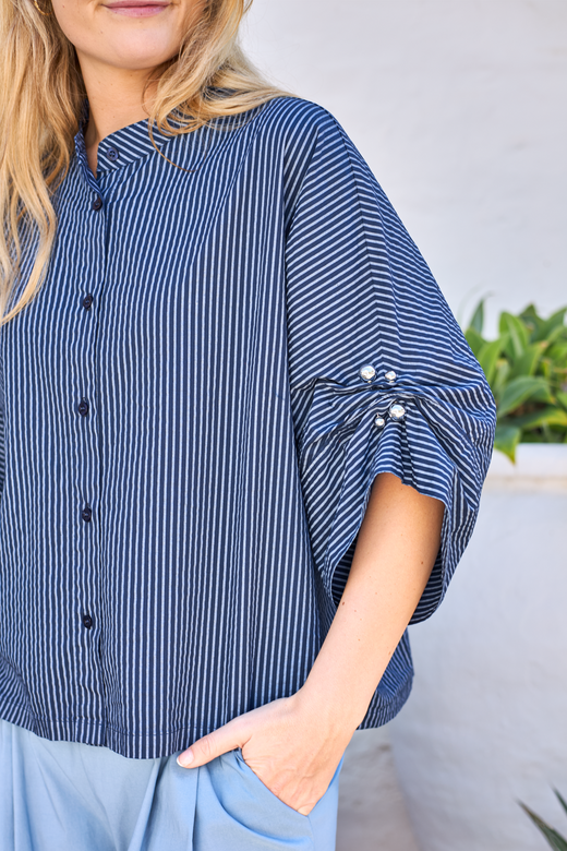 Black Colour - Bcvixen Multipin Short 4542 - Silver Coloured