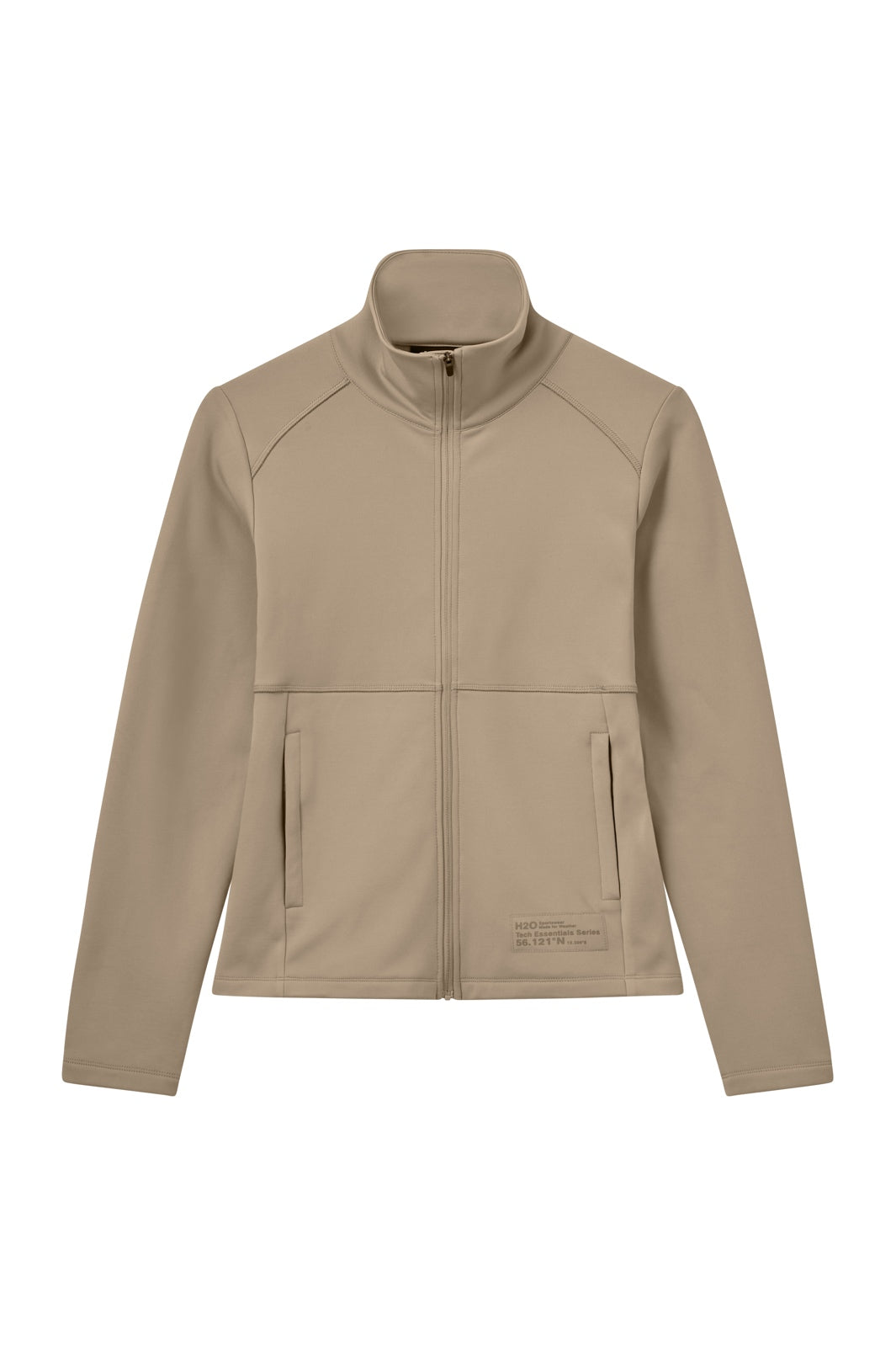 H2O - Birkholm Essential Midlayer Woman Full Zip 101070 - 1034 - 1034 Warm Grey