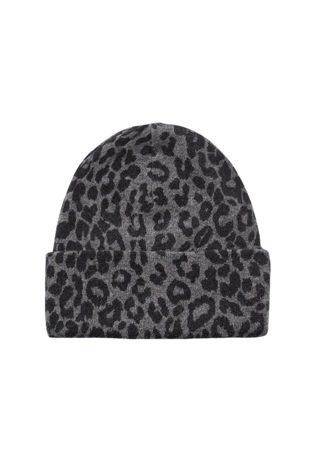 Lala Berlin - Lbbeanie Bina 10020105 - Asphalt Leo