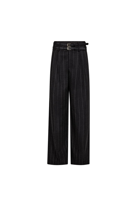 Haute L'Amitié - Ivanna Belt Tall Pant HL10890 - Dark Grey