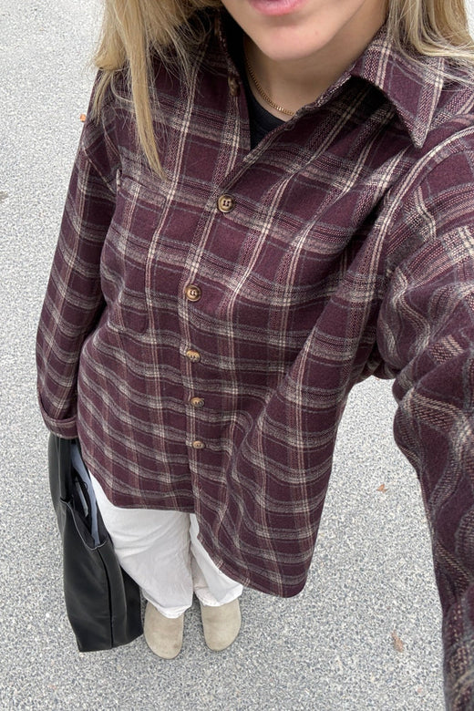 Noella - N-Marlon Shirt 18160001 - 529 - Dafnee Brown Check