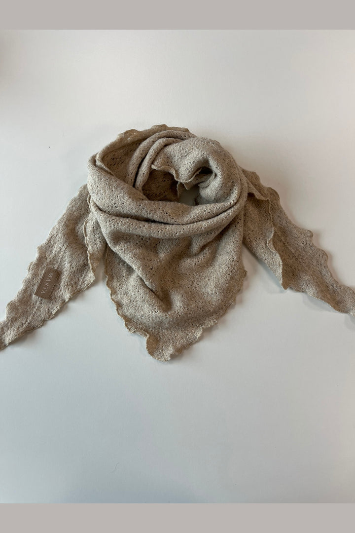 Marta Du Chateau - Mdcbibby Scarf T1369-BA - Beige