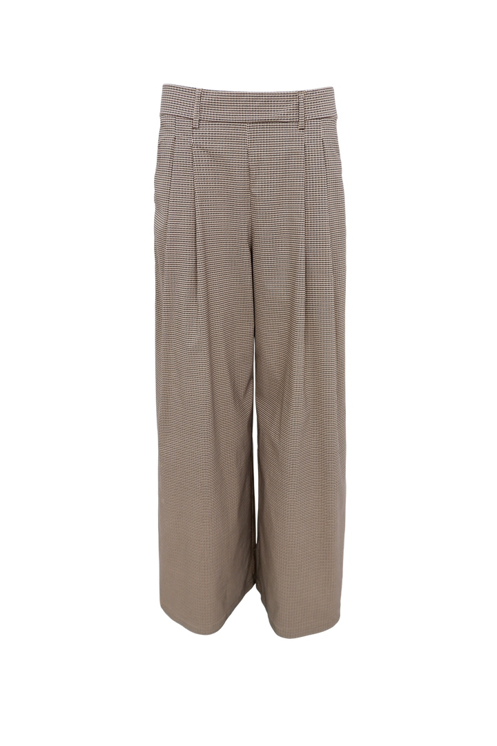 Black Colour - Bcdavina Art Wideleg Pant 41052 - Brown