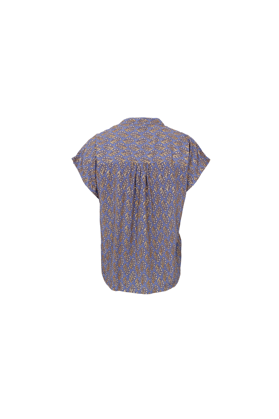 Black Colour - Bcluna Andrea S/S Blouse 39234 - Blue Mist