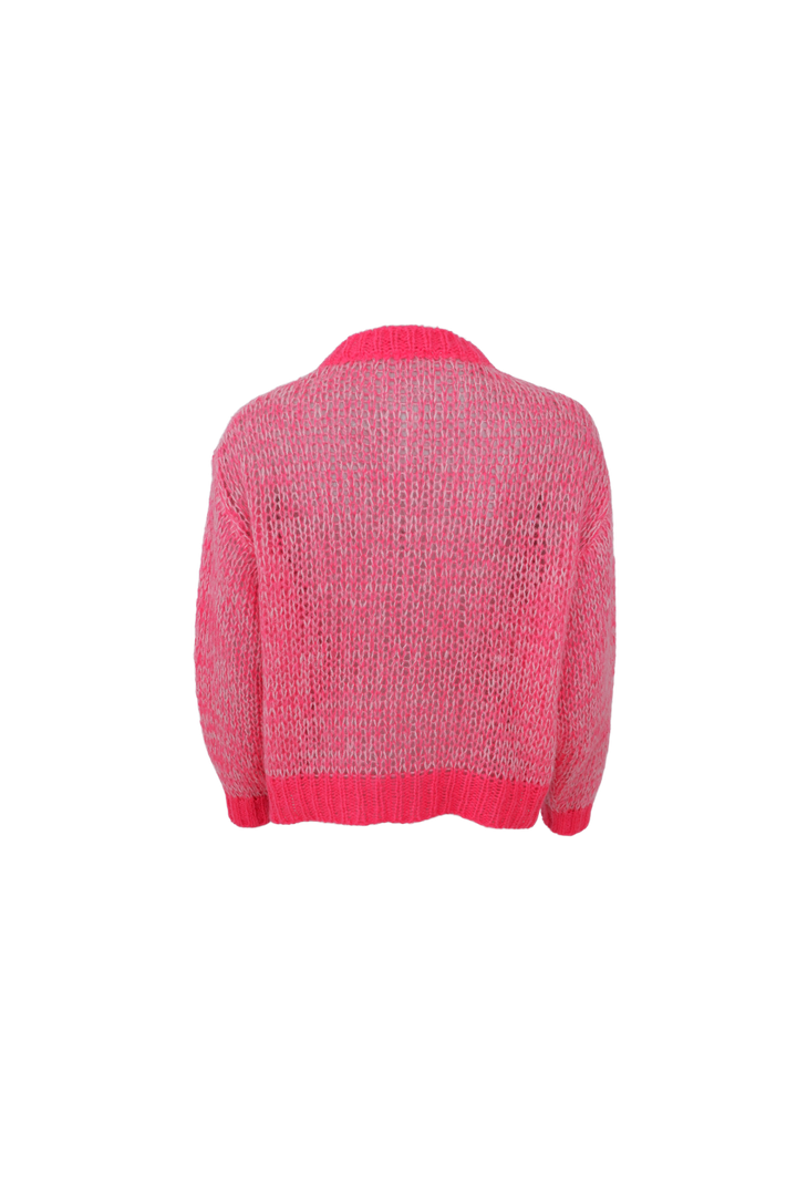 Black Colour - Bcsybil Knit Cardigan 1249 - Pink