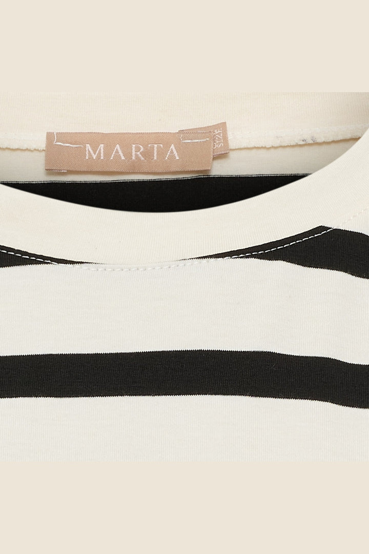 Marta Du Chateau - Mdcsage Tee 8577 - Black