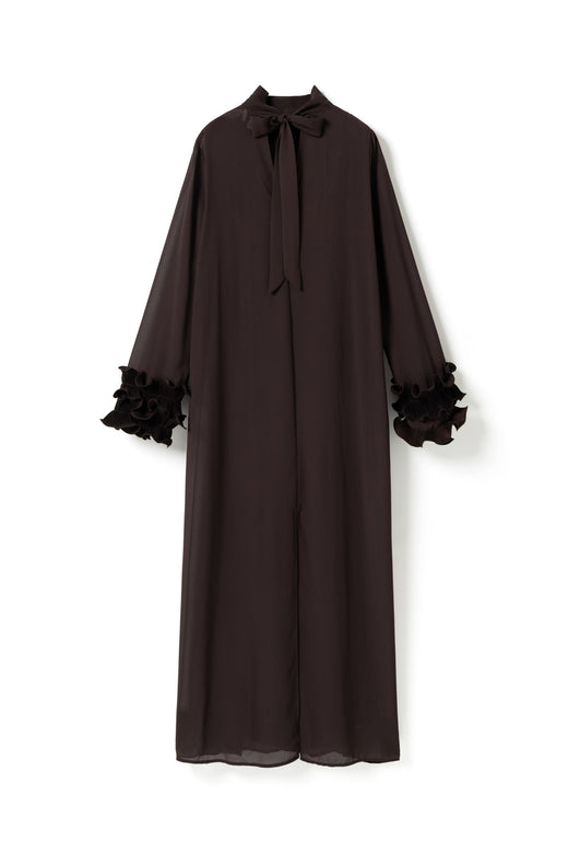 Noella - N-Latania Long Dress 14510005 - 674 - Chocolate