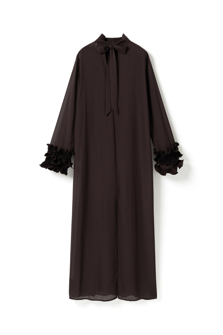 Noella - N-Latania Long Dress 14510005 - 674 - Chocolate