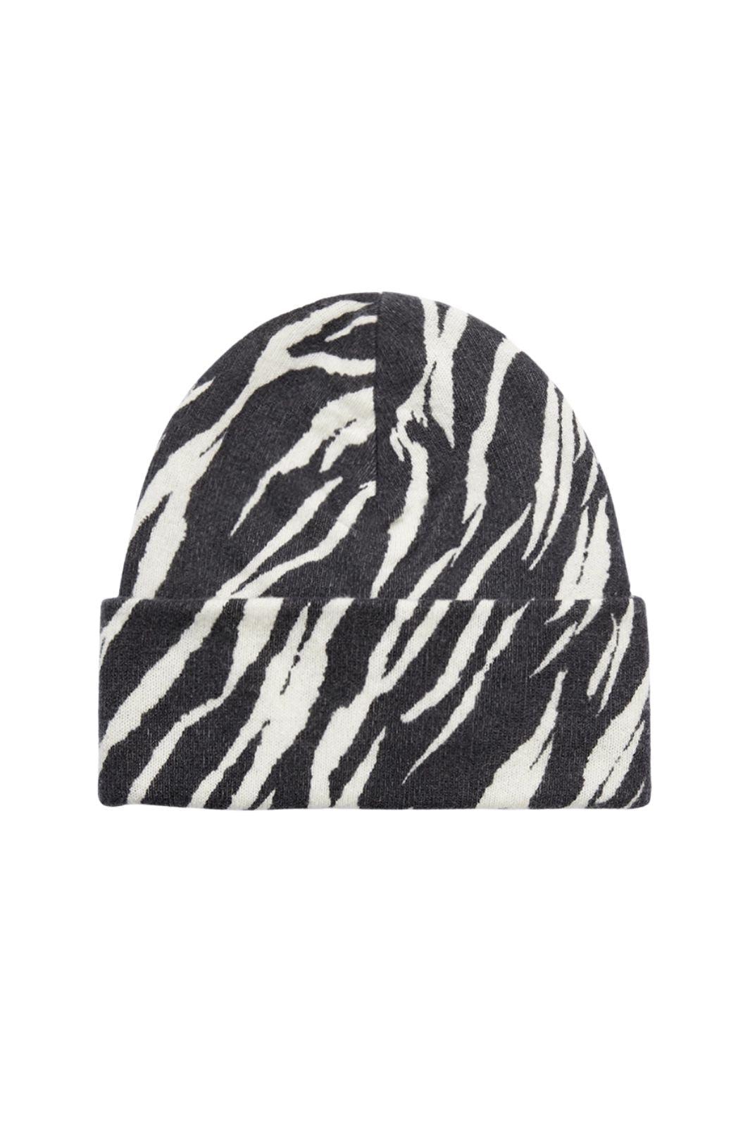 Lala Berlin - Lbbeanie Bina 10020106 - Black Tiger