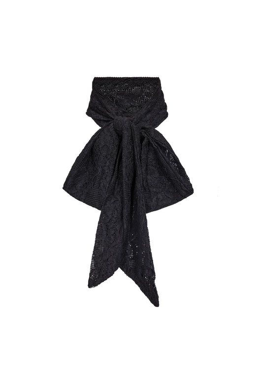 Co´Couture - Nicolacc Tie Scarf 500844 - 65001 - Black
