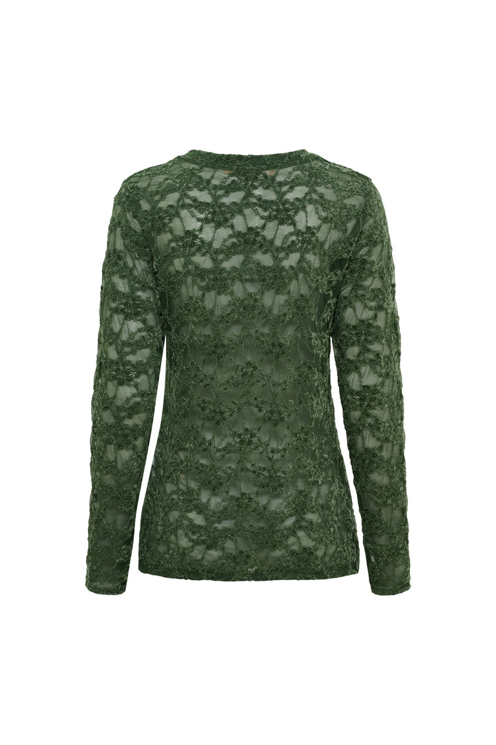 Marta Du Chateau - Mdcprimula Ls Tee 8941 - Military